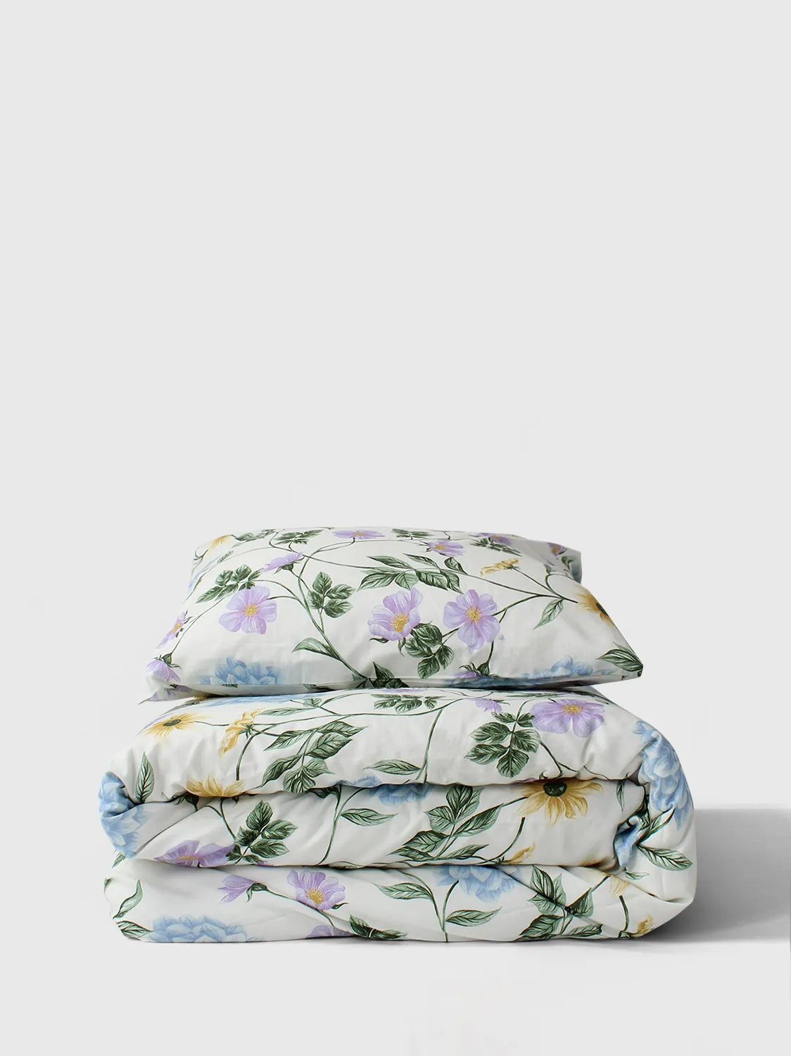 Dekbedovertrek set - Dahlia (blauw)