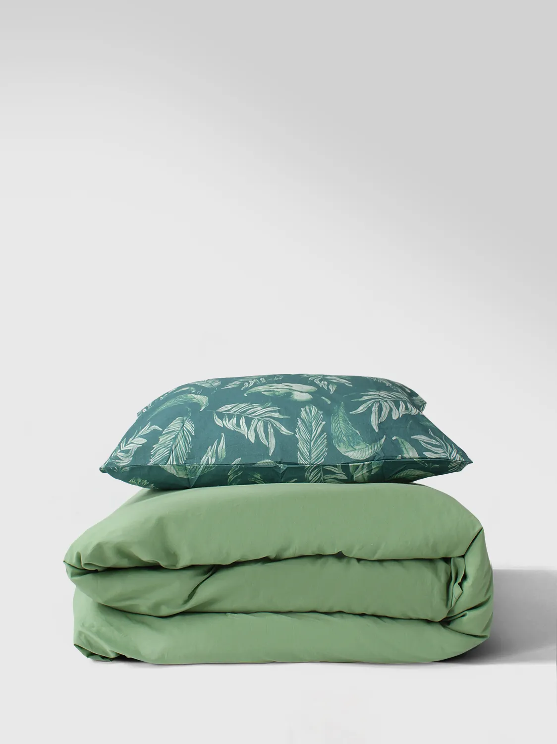 Dekbedovertrek set - Lowe (groen)