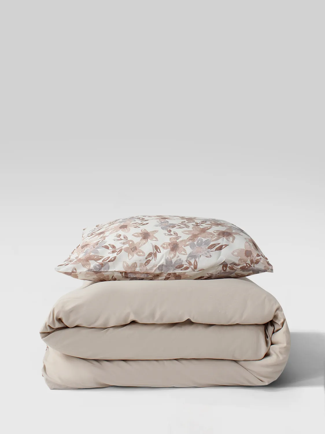 Dekbedovertrek set - Petite (beige)