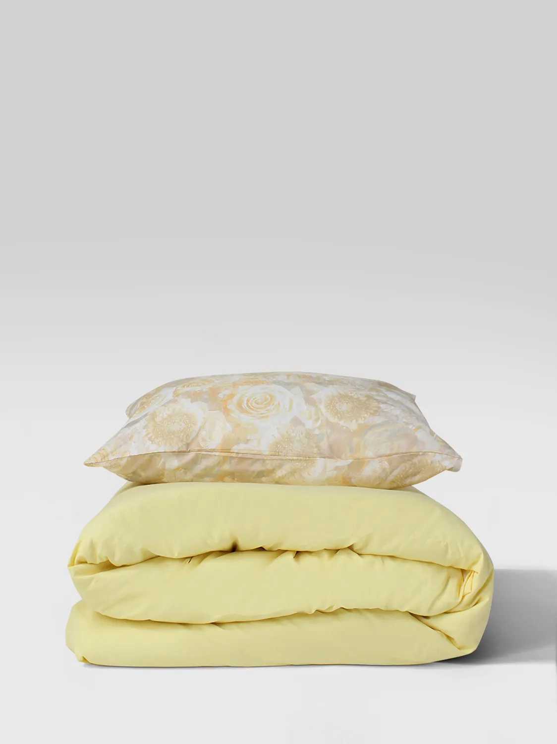 Dekbedovertrek set - Soft (geel)