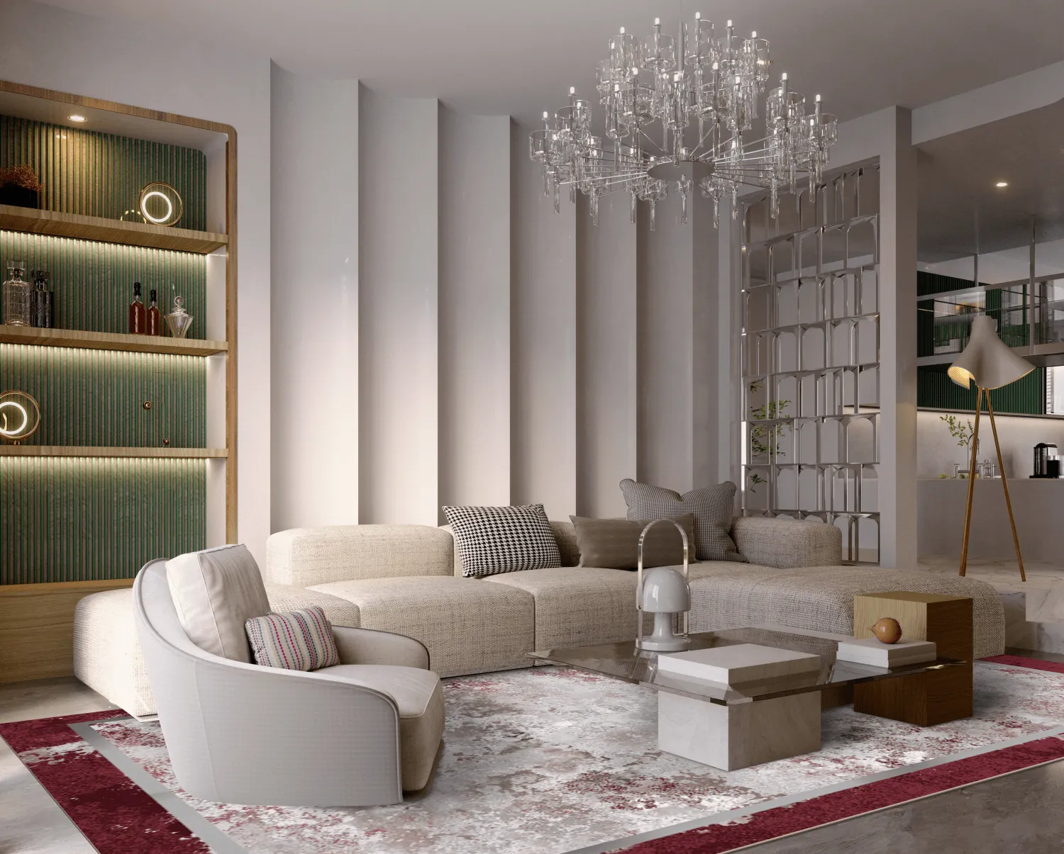 Wilton - Peri (rood/multi)