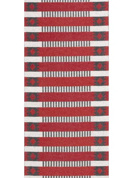 Plastic-kleden - Horredskleden Märta (rood)