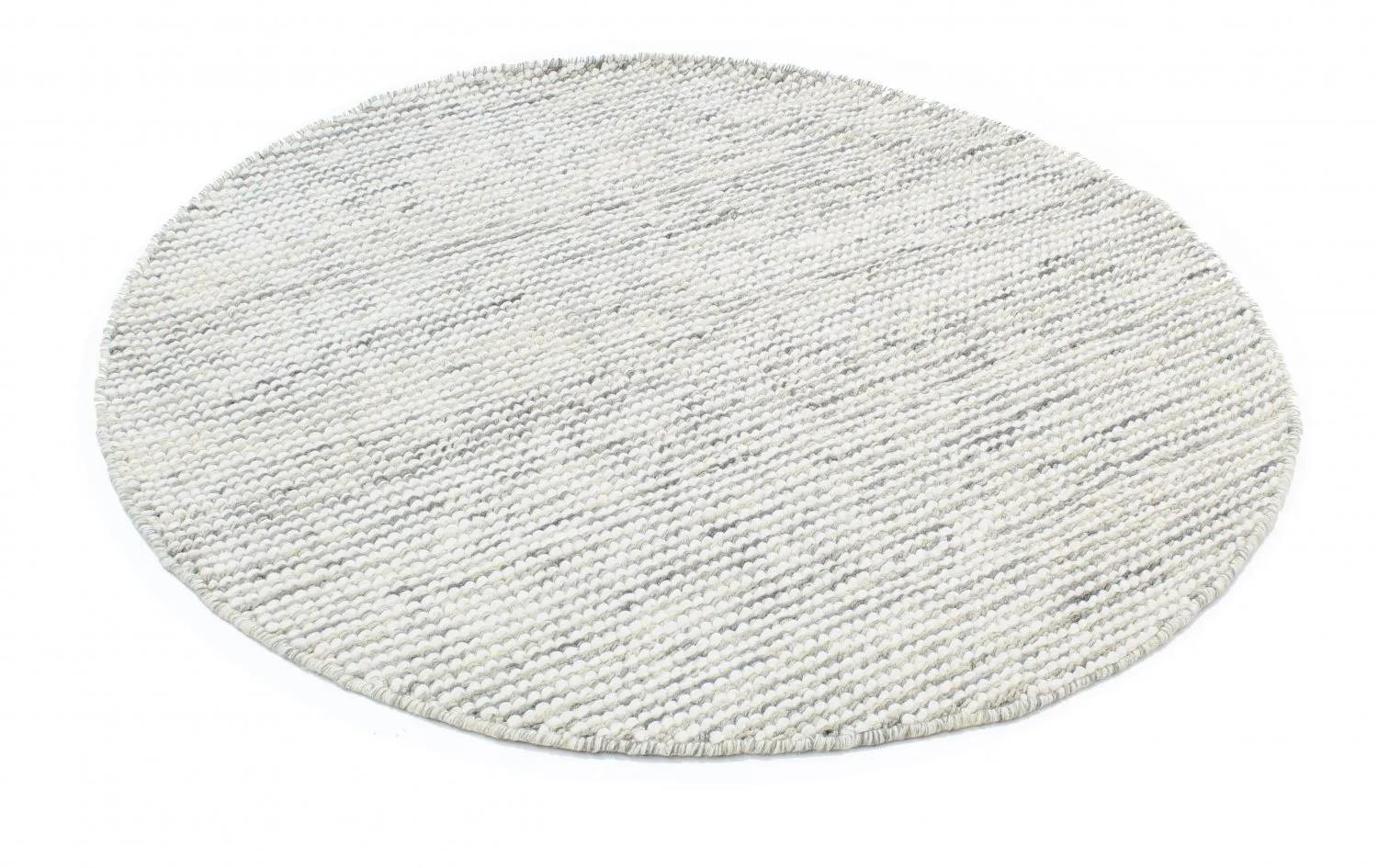 Ronde vloerkleden - Plockton (grijs/wit/groen)