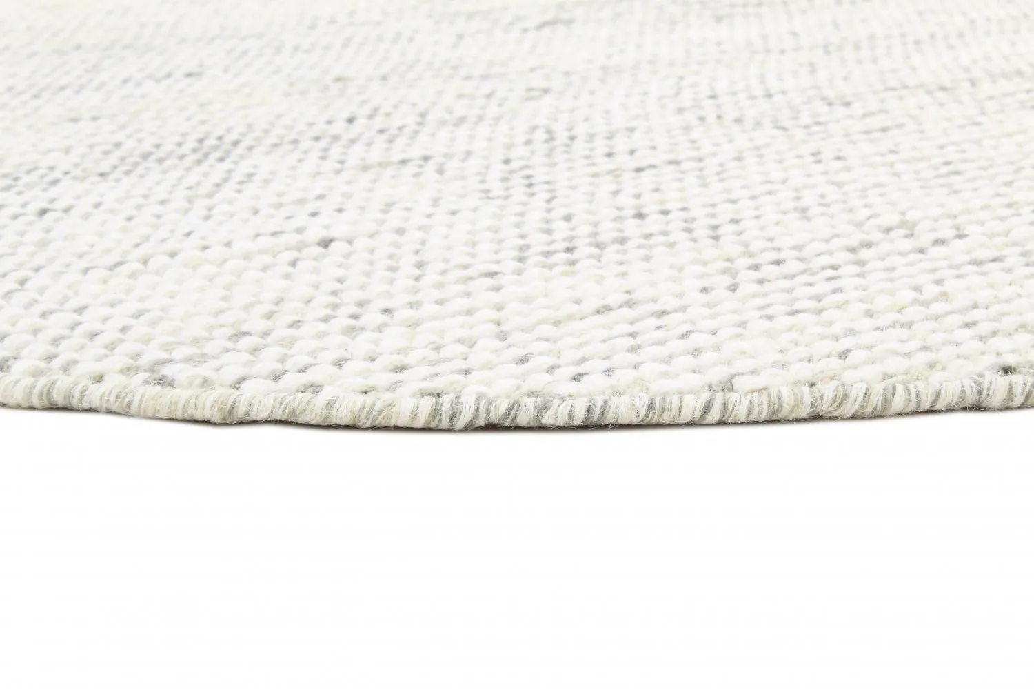 Ronde vloerkleden - Plockton (grijs/wit/groen)