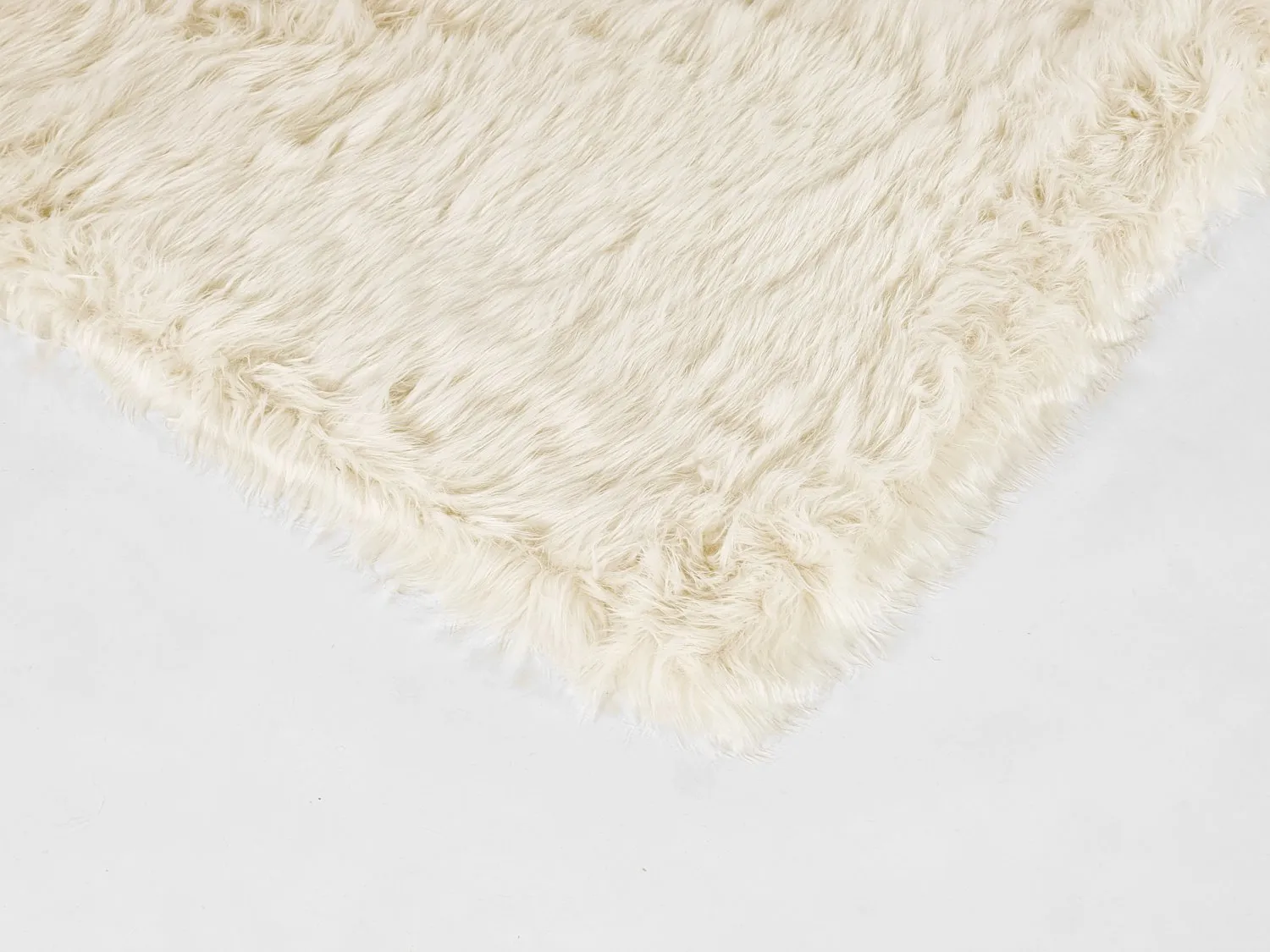 Hoogpolig vloerkleed - Pomaire (offwhite)