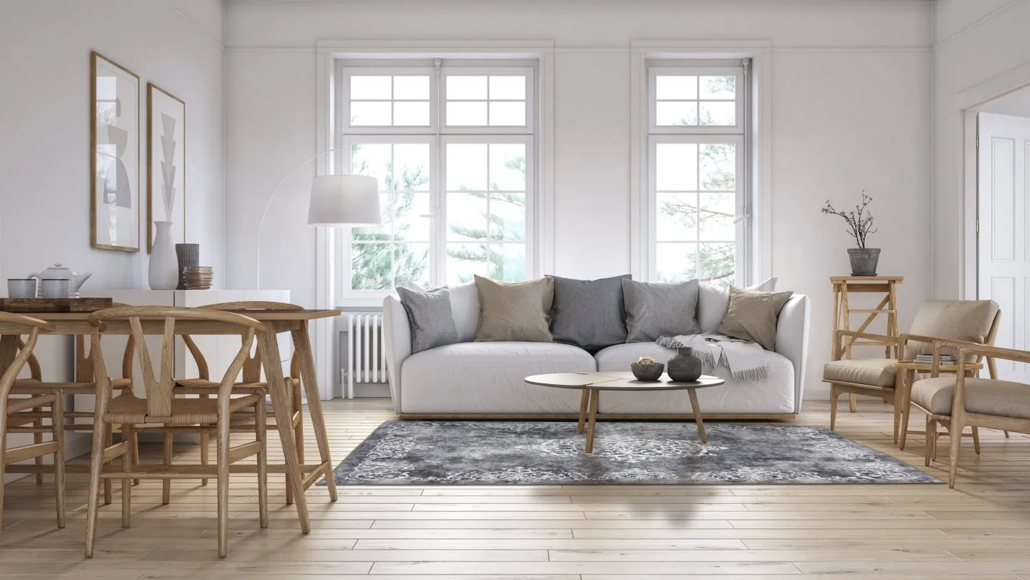 Wilton - Santi (donkergrijs/wit)