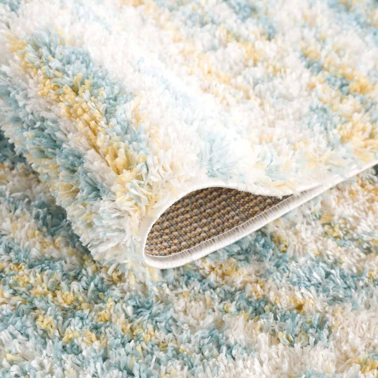 Hoogpolig vloerkleed - Merzouga (beige)