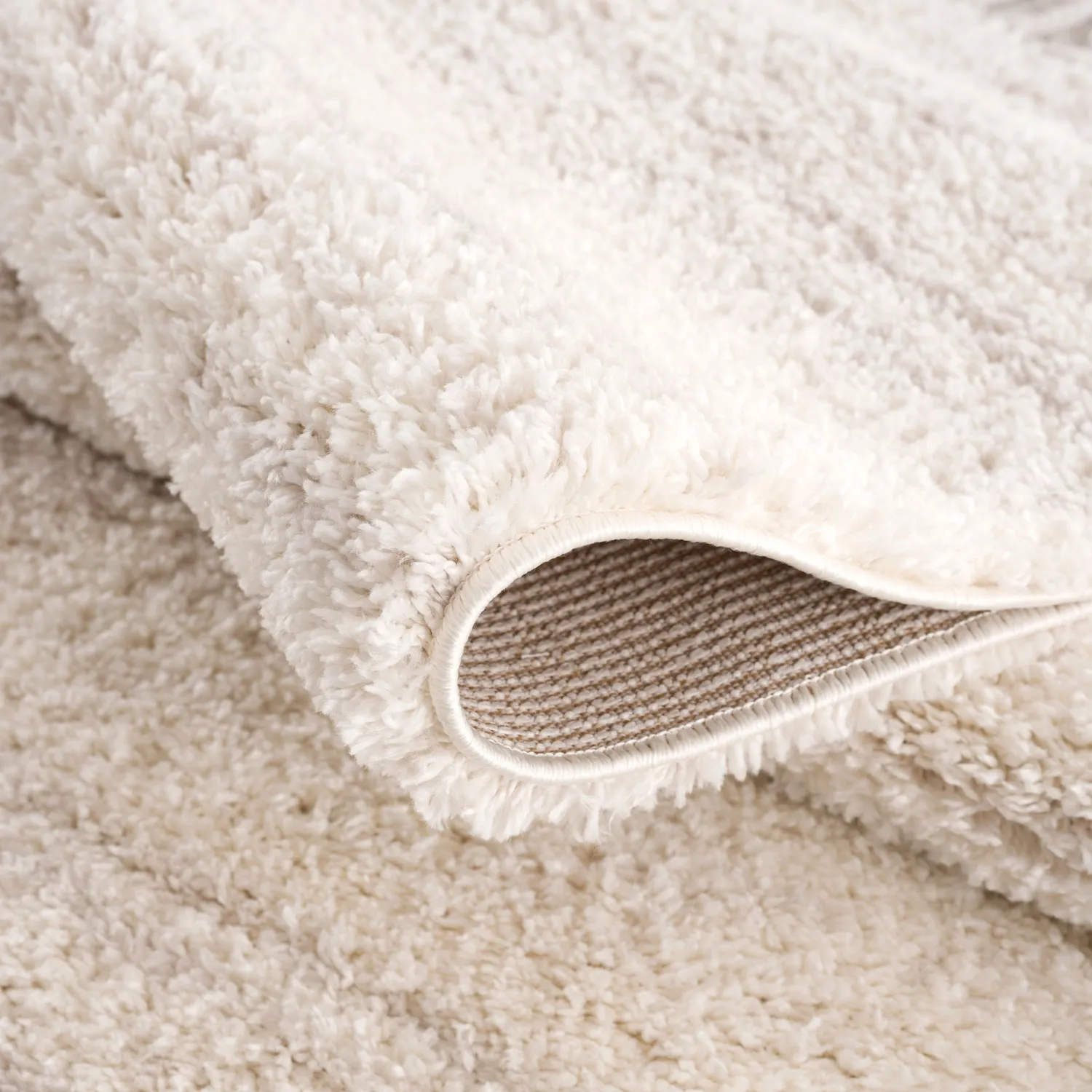 Hoogpolig vloerkleed - Orellana (beige)
