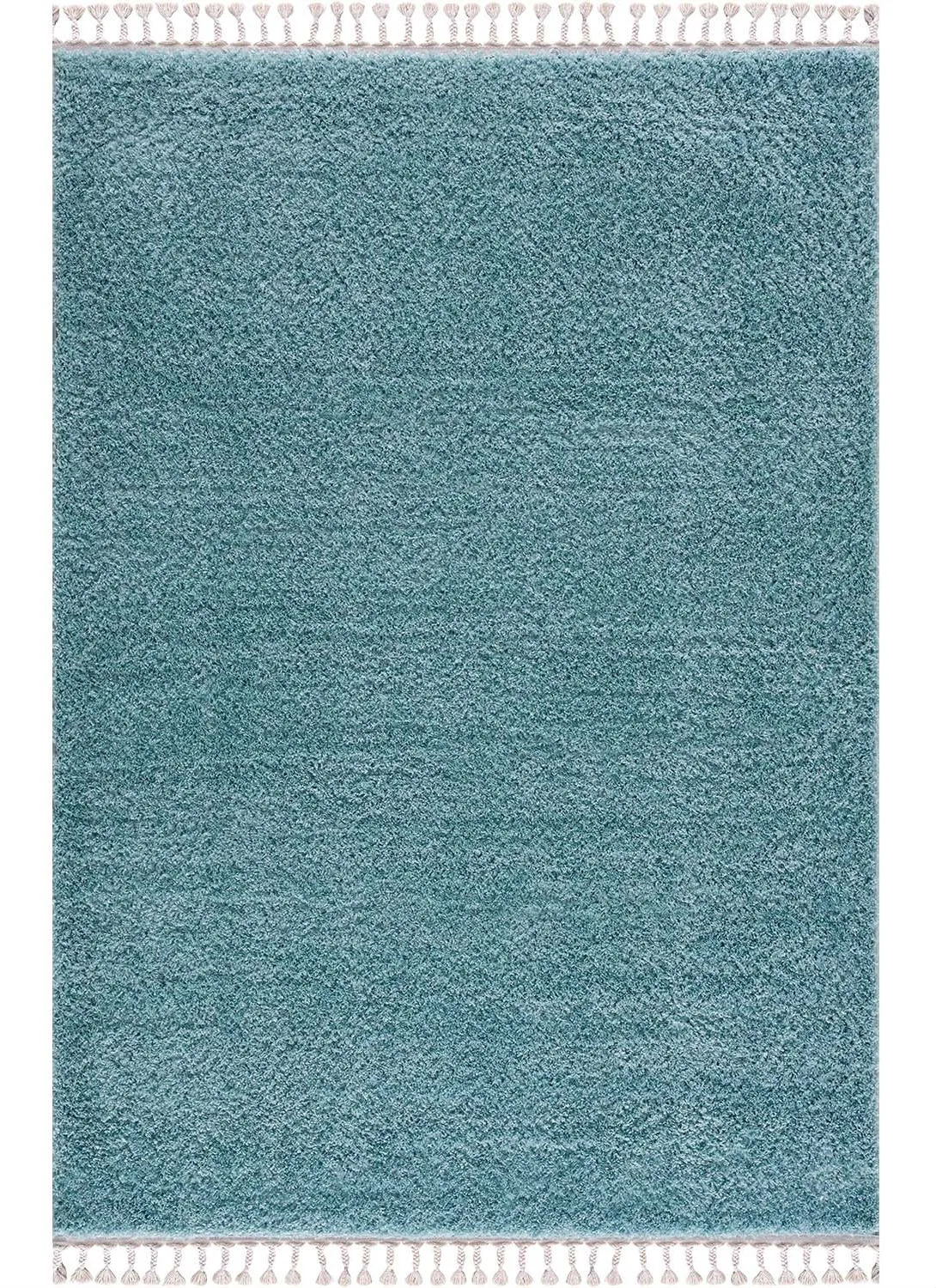 Hoogpolig vloerkleed - Cudillero (blauw)