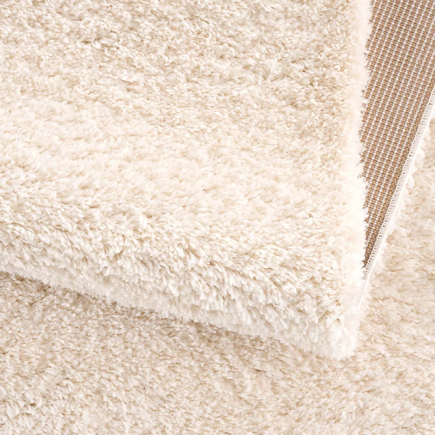 Hoogpolig vloerkleed - Cudillero (beige)
