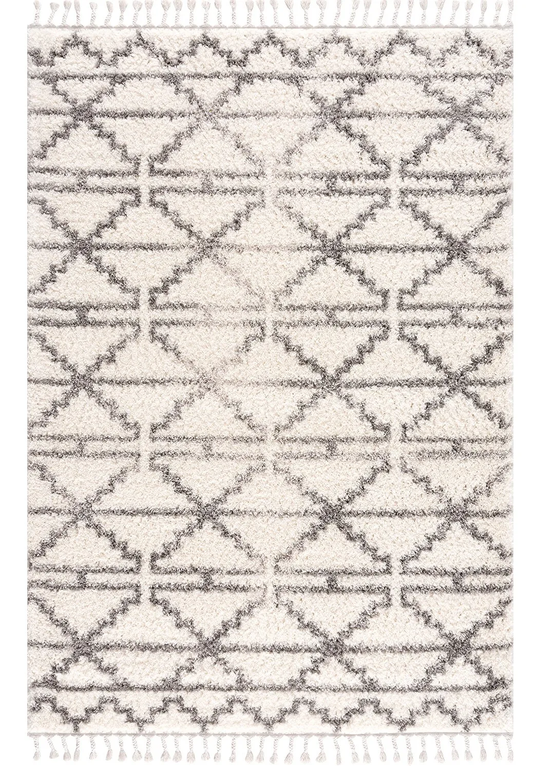 Hoogpolig vloerkleed - Azuay (beige)