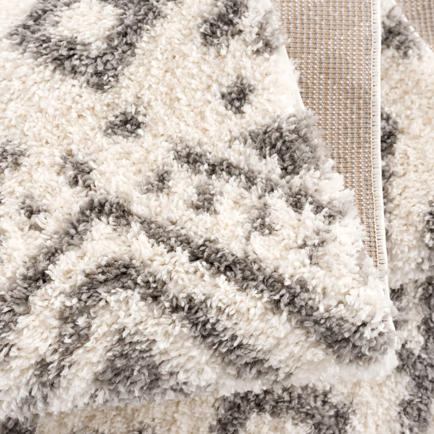 Hoogpolig vloerkleed - Imbabura (beige)