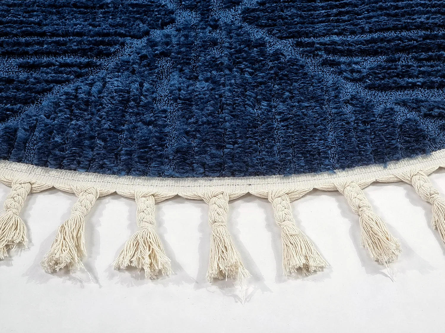 Ronde vloerkleden - Dallas (blauw)