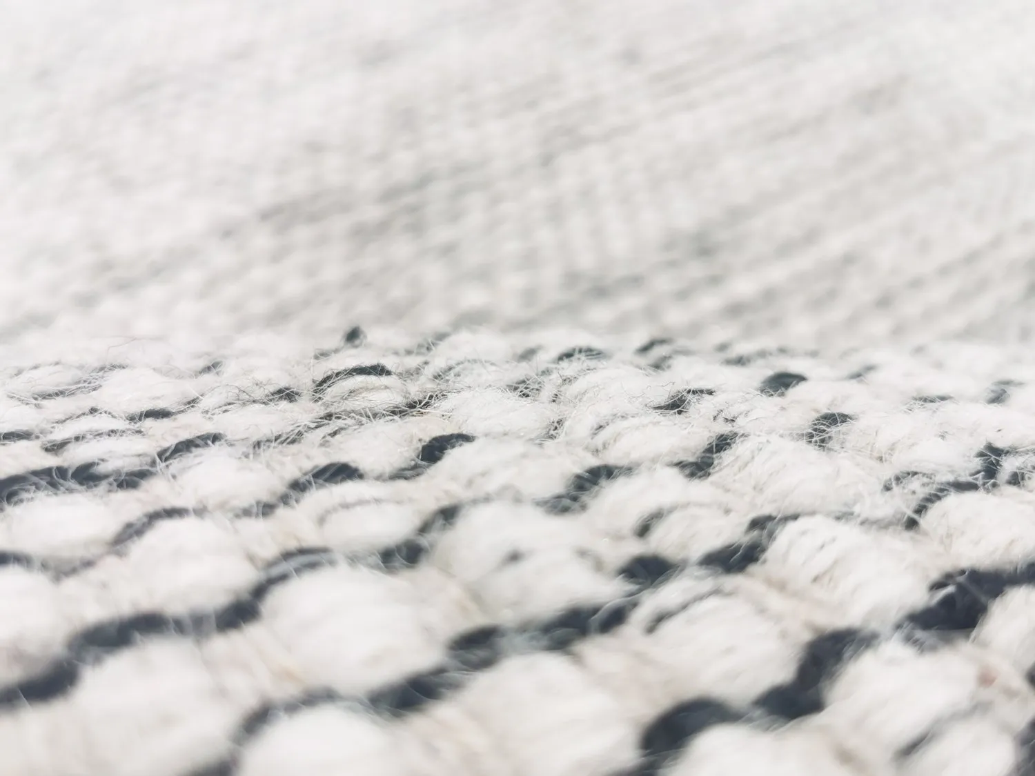 Ronde vloerkleden - Otago (zwart/wit)