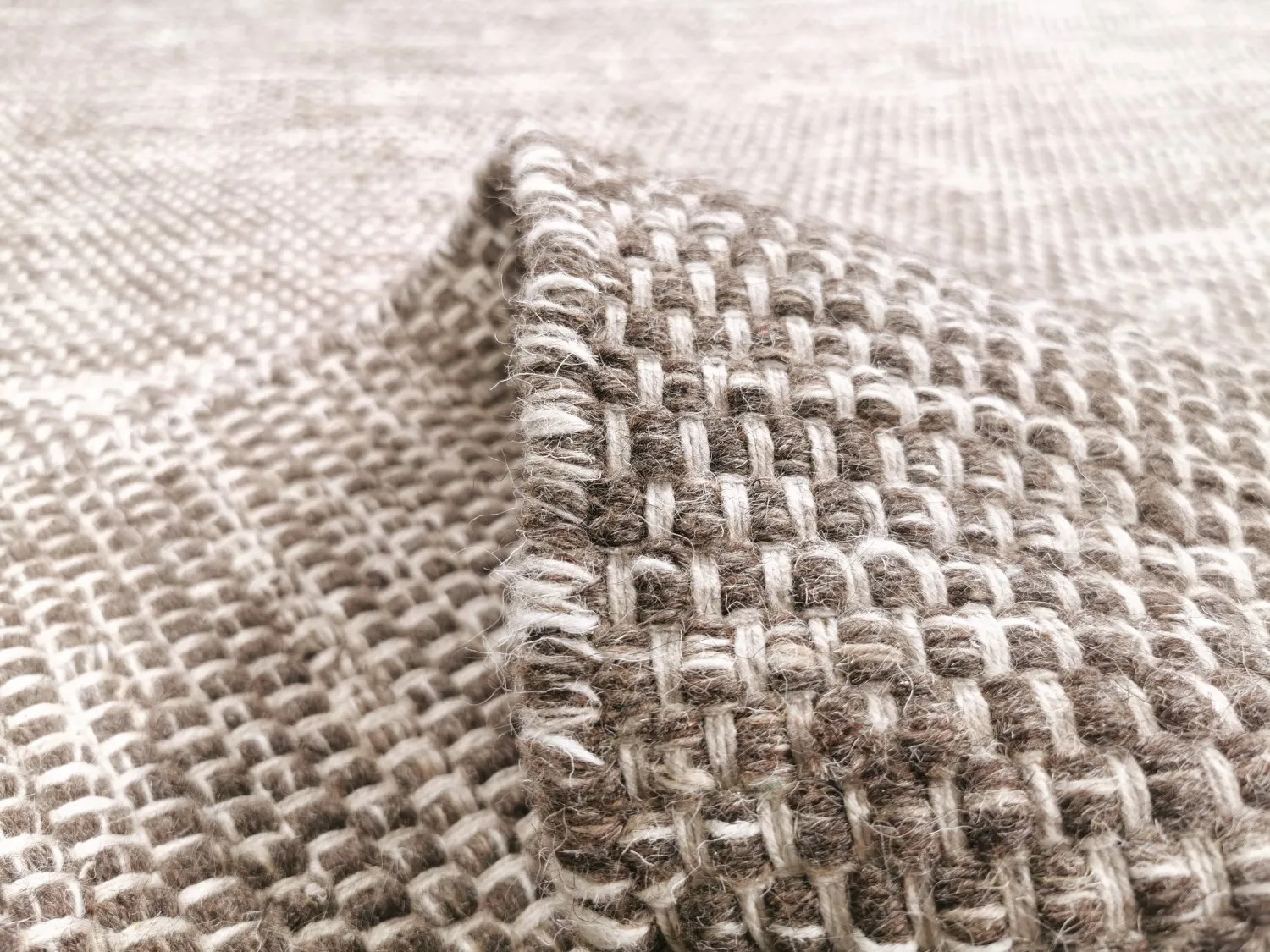 Wollen-vloerkleed - Otago (bruin)