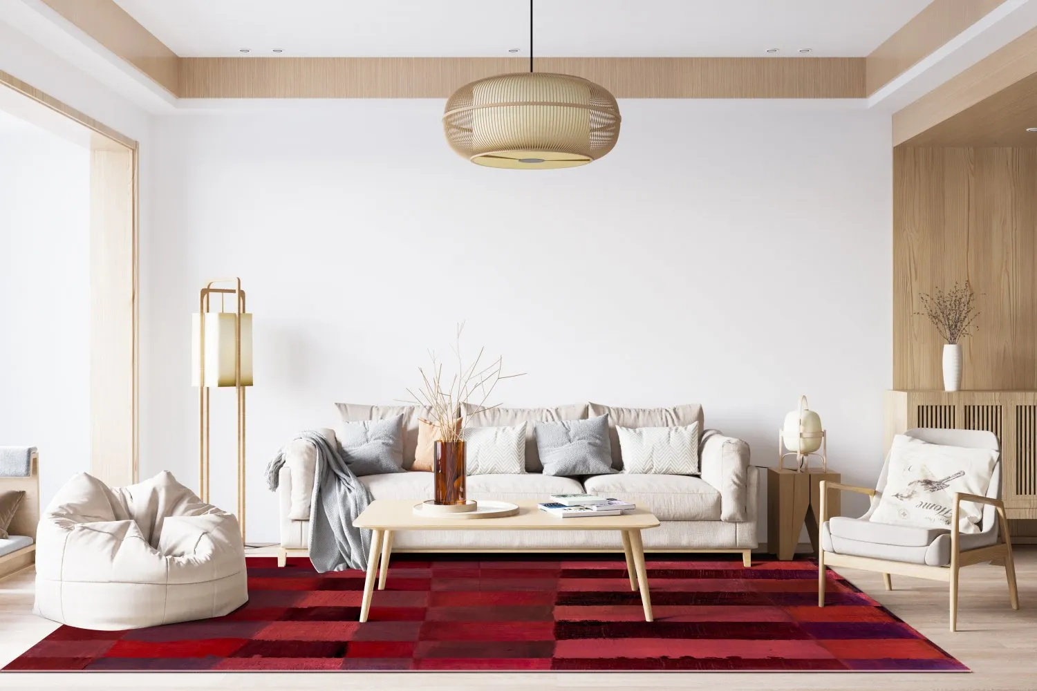 Wilton - Samadet (rood)