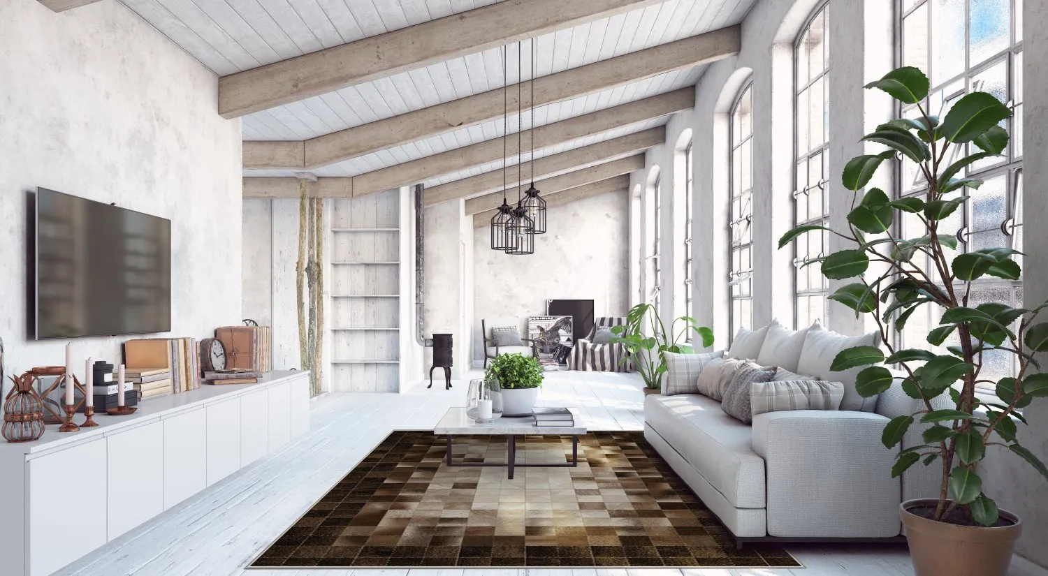 Wilton - Livada (bruin/multi)