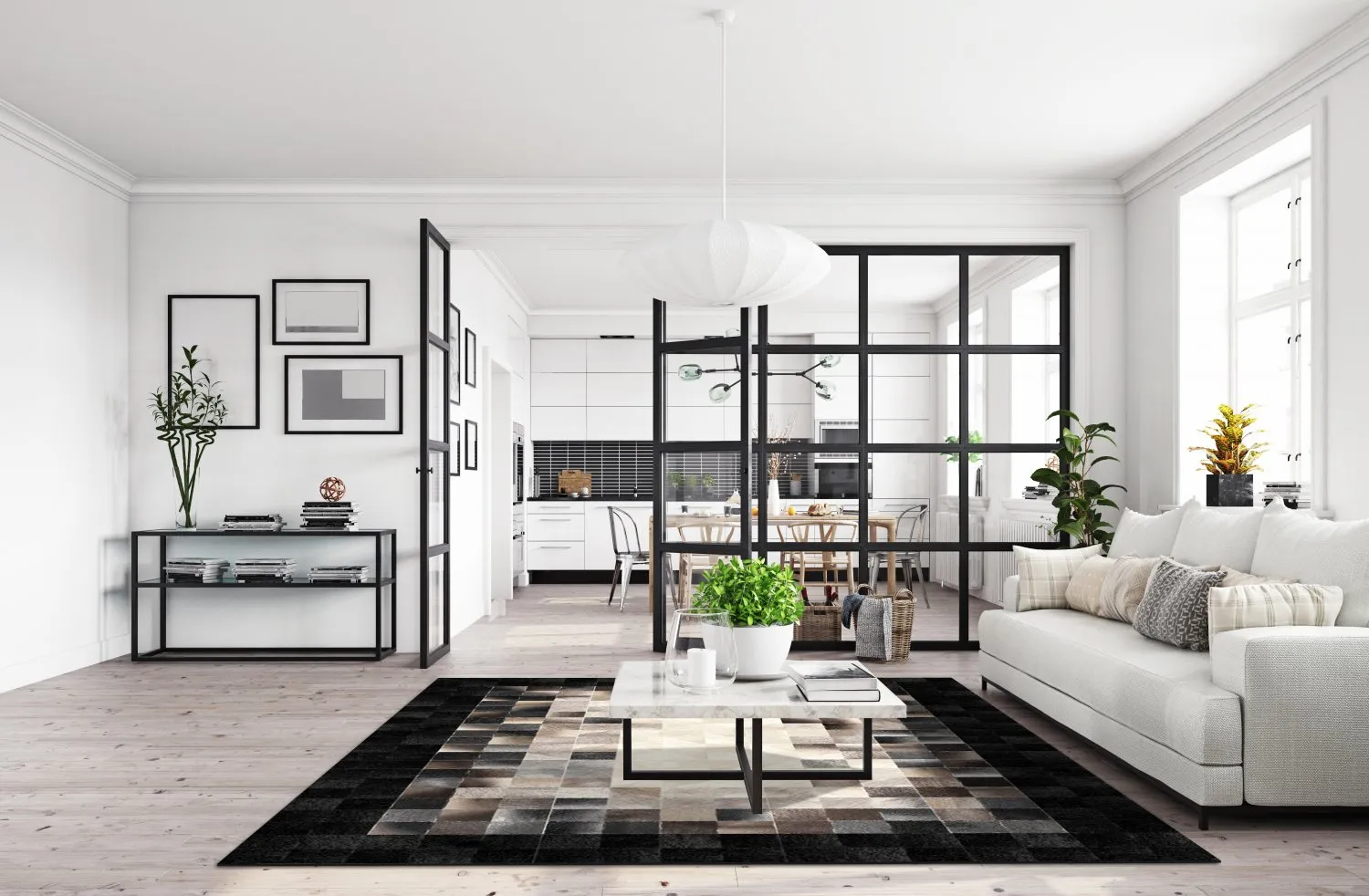 Wilton - Livada (zwart/multi)