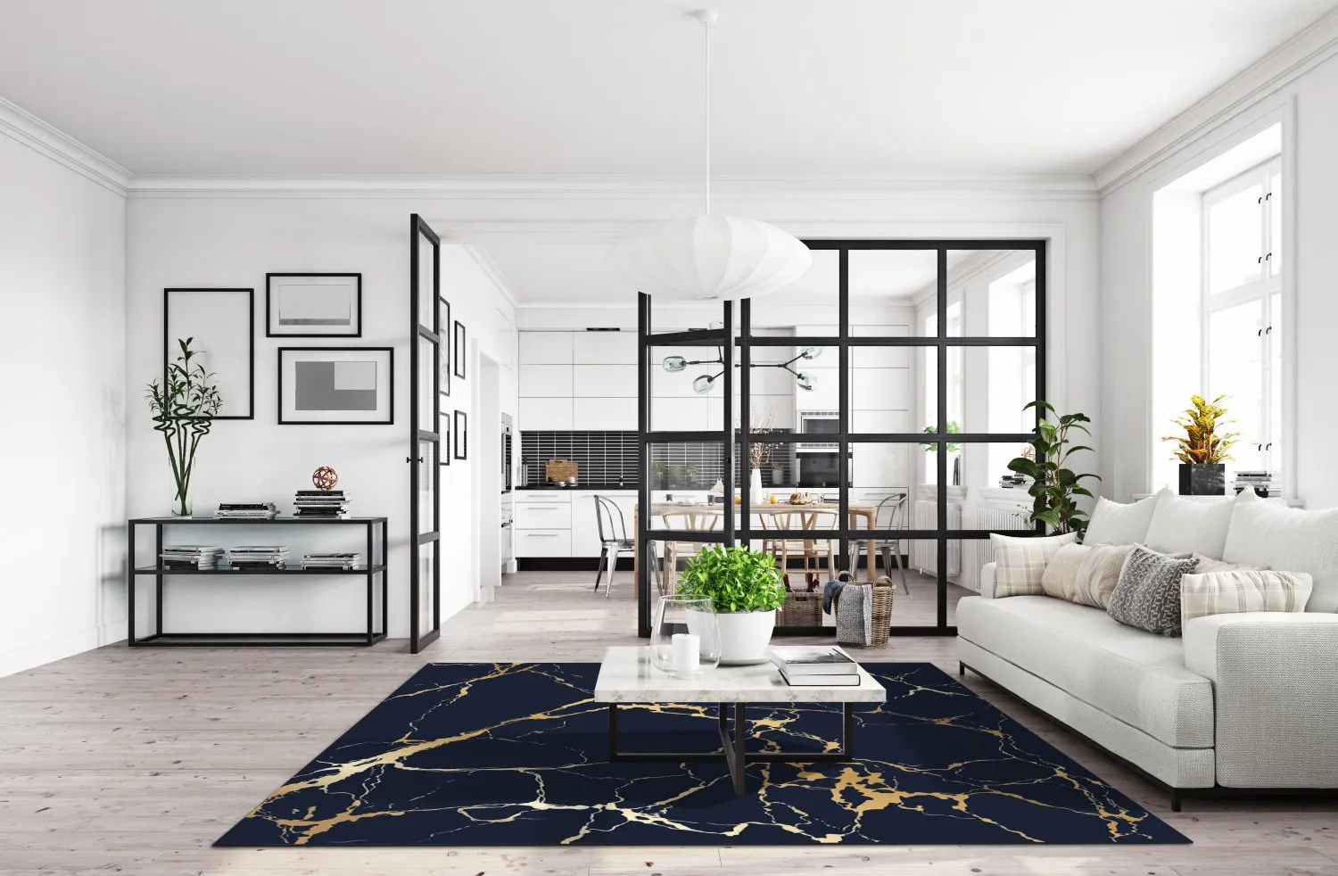 Wilton - Cesina (zwart/goud)