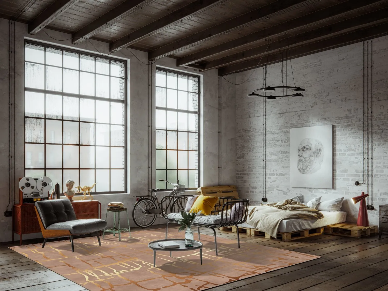 Wilton - Lorenzo (bruin/goud)