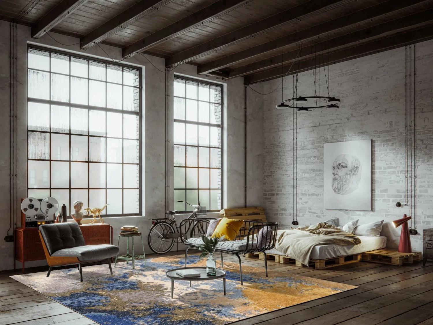 Wilton - Travale (grijs/blauw/multi)