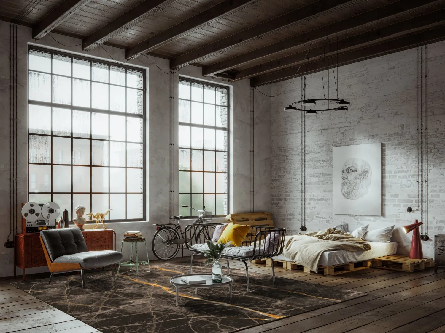 Wilton - Aris (zwart/goud)