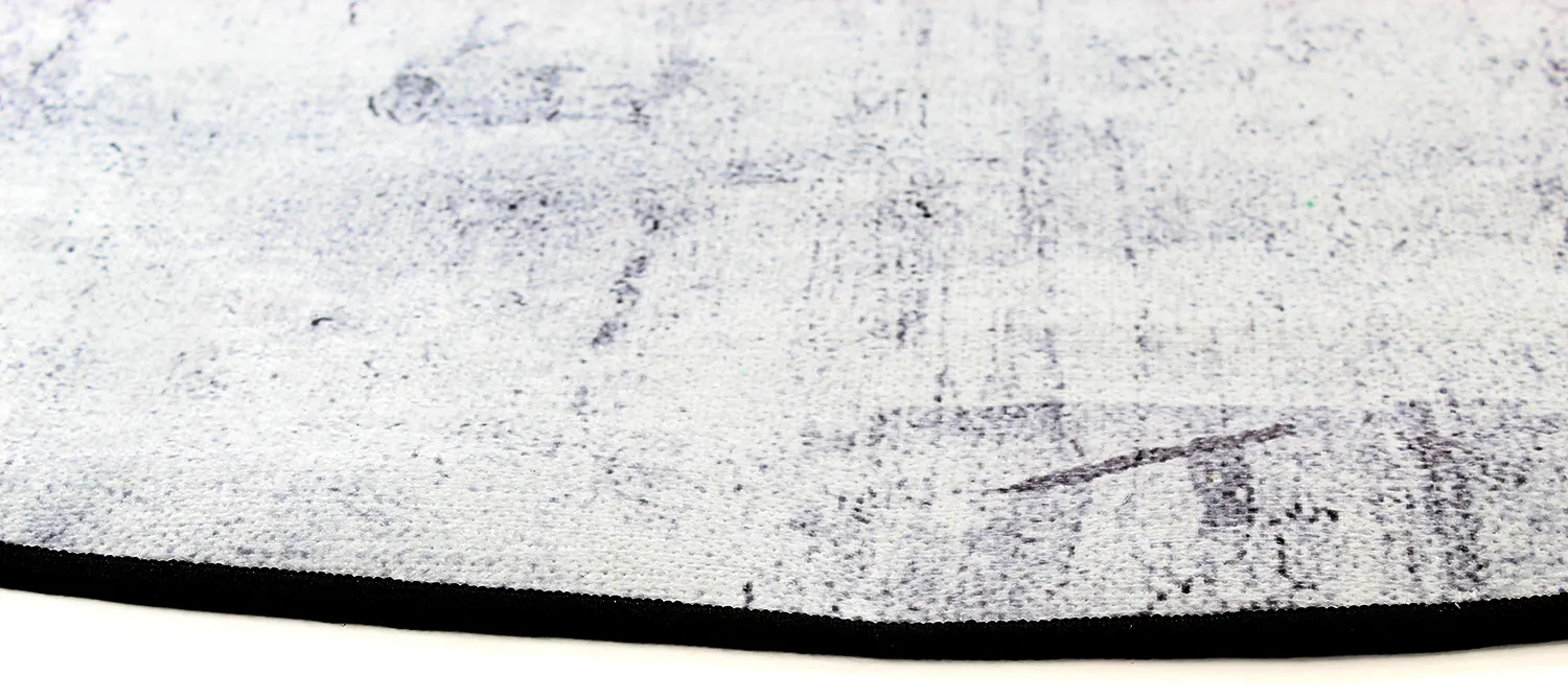 Rond vloerkleed - Rosia (blauw/grijs)