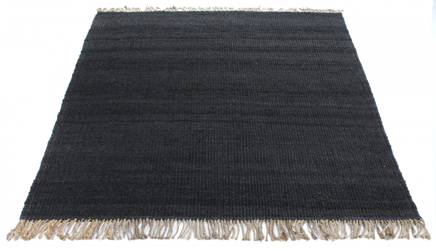 Jute-vloerkleed - Nawa (jute/zwart)