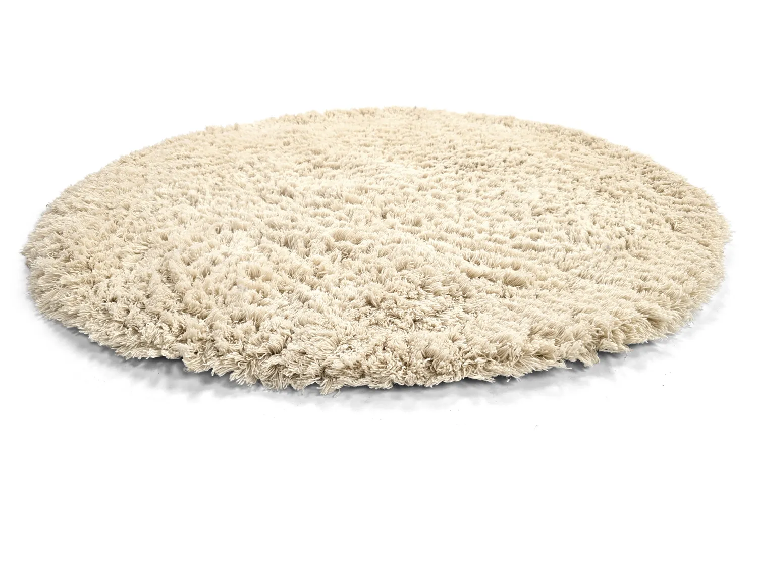 Rond vloerkleed - Aliste Wool Shaggy (alabaster gleam)