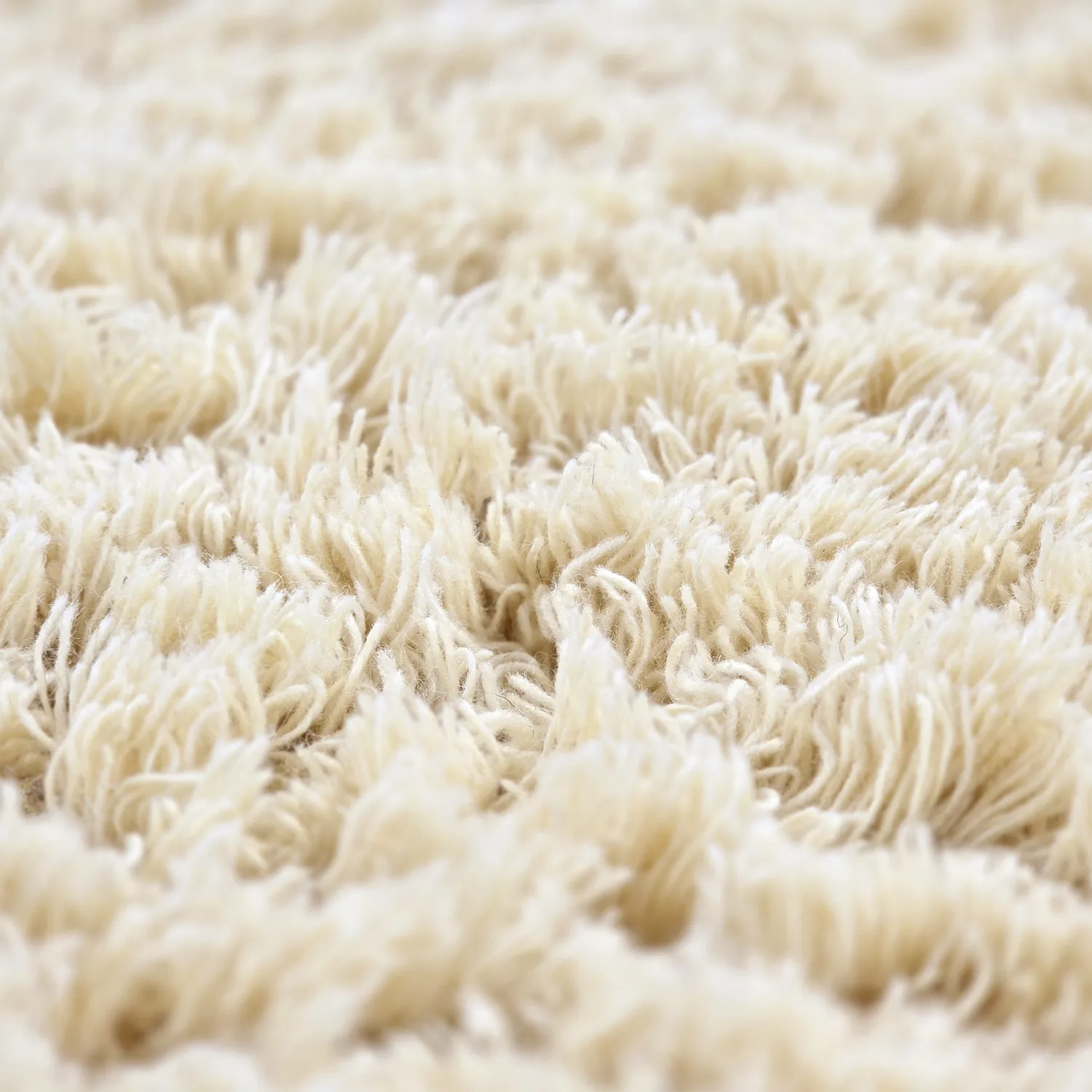 Rond vloerkleed - Aliste Wool Shaggy (alabaster gleam)
