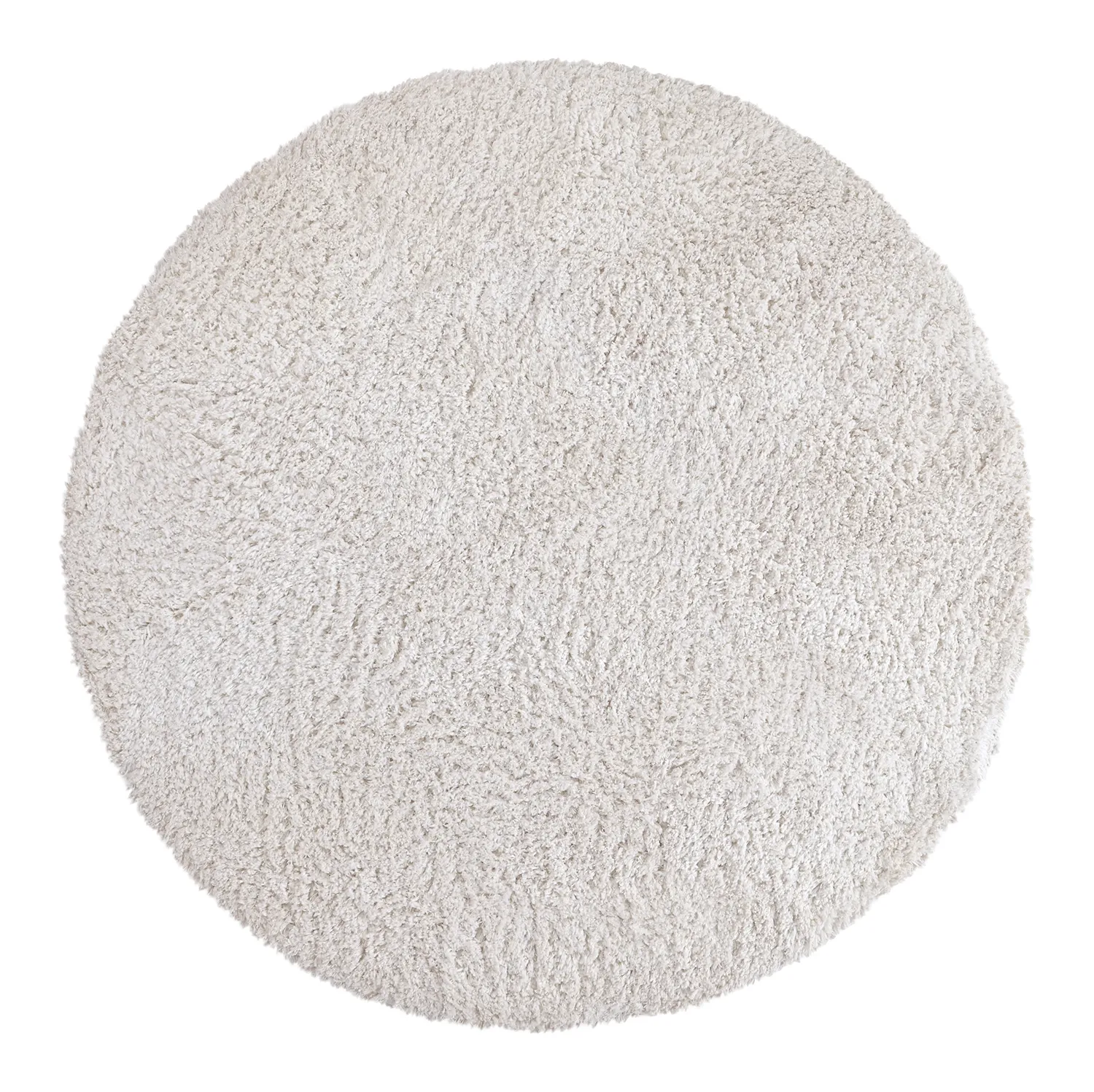 Rond vloerkleed - Combarro Solid Cotton Shaggy (room)