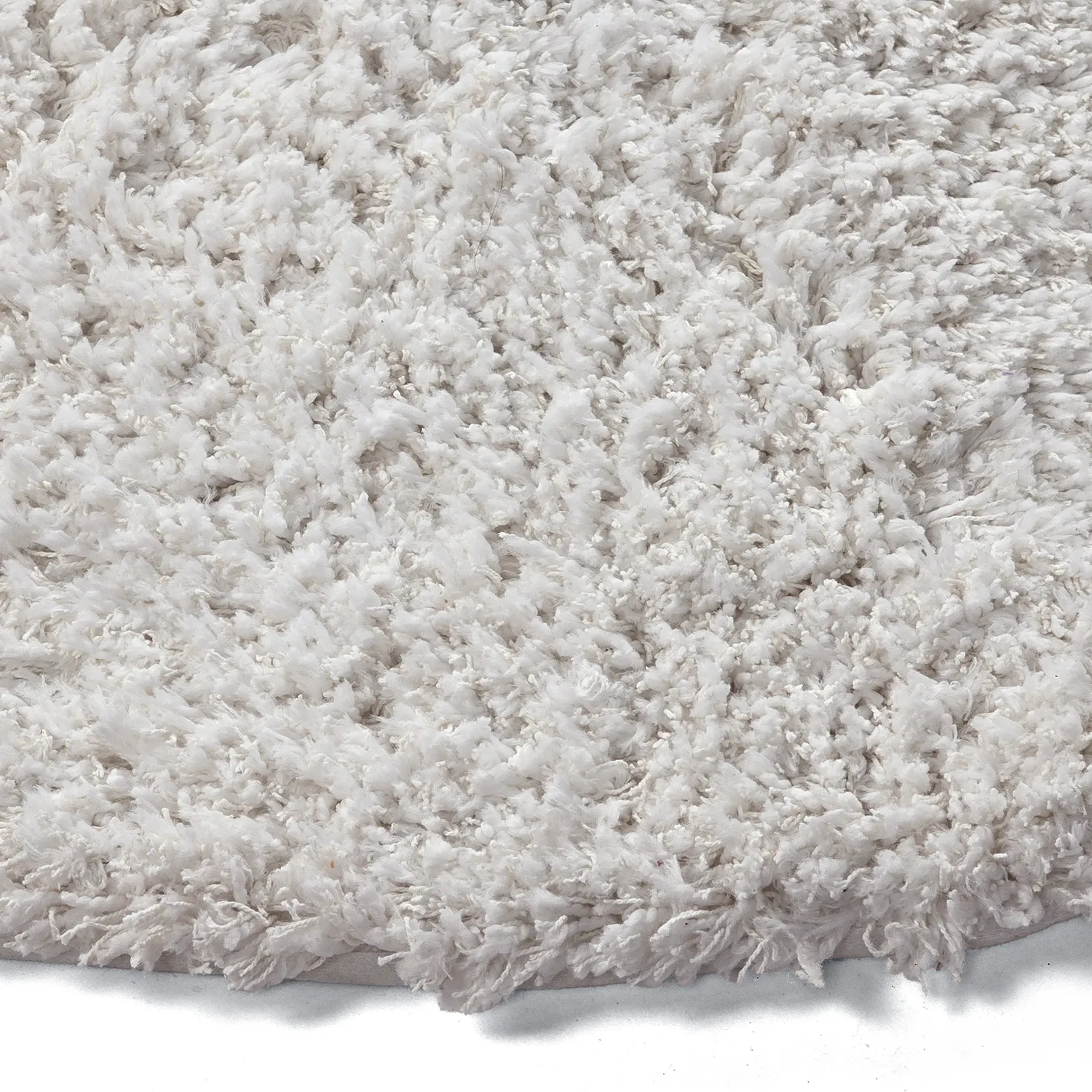Rond vloerkleed - Combarro Solid Cotton Shaggy (room)