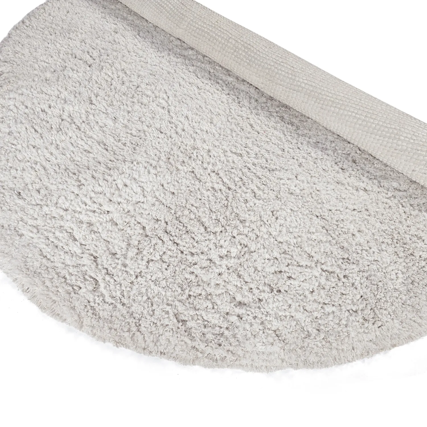 Rond vloerkleed - Combarro Solid Cotton Shaggy (room)