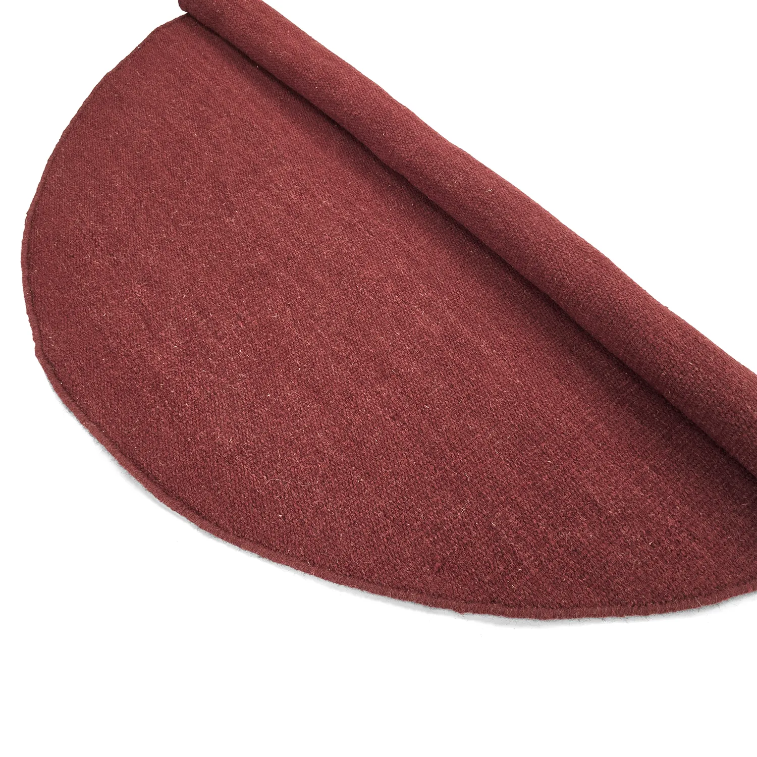 Rond vloerkleed - Hamilton (dieprood)