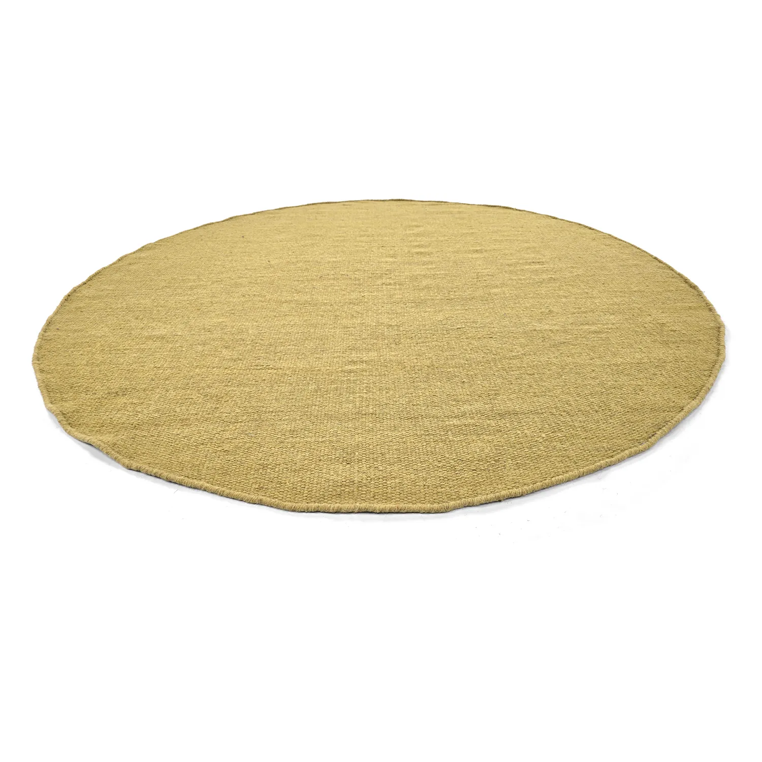 Rond vloerkleed - Hamilton (mustard)