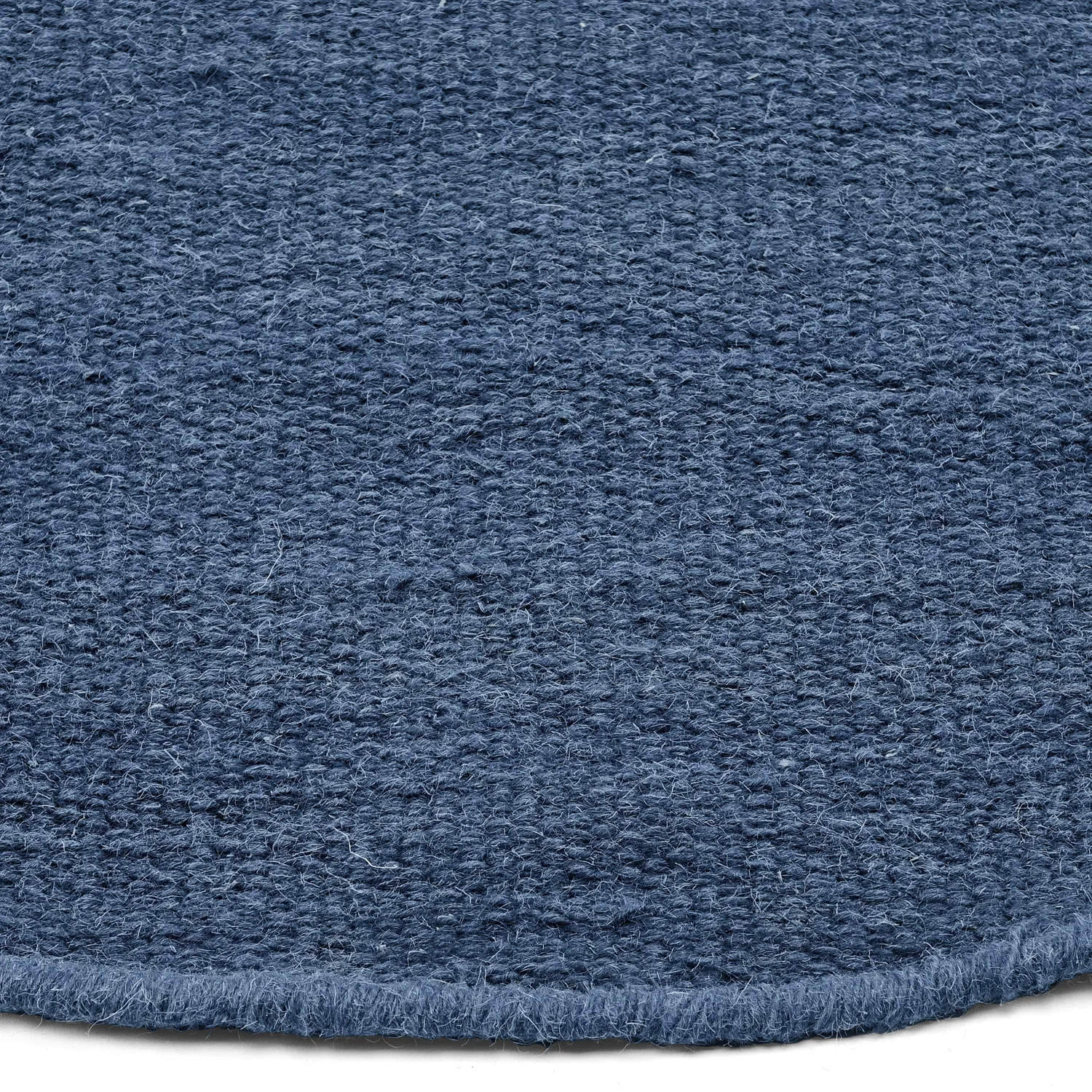 Rond vloerkleed - Hamilton (marineblauw)