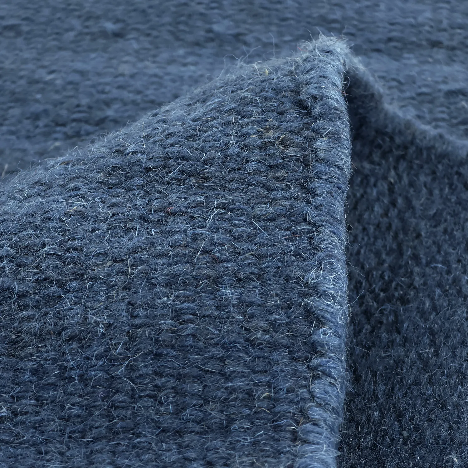 Rond vloerkleed - Hamilton (marineblauw)