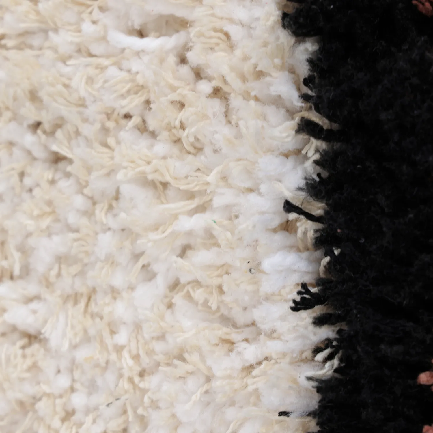Rond vloerkleed - Perast Natural Cotton Shaggy (multi)