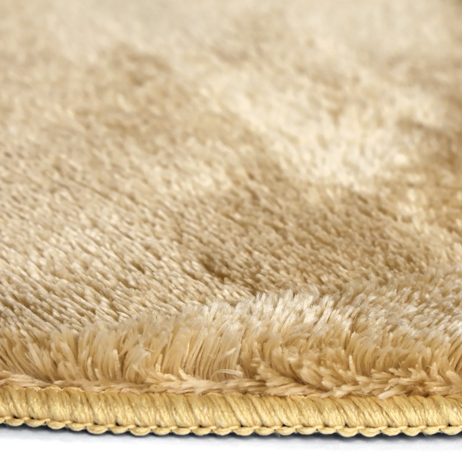 Ronde vloerkleden - Aranga Super Soft Fur (donkerbeige)