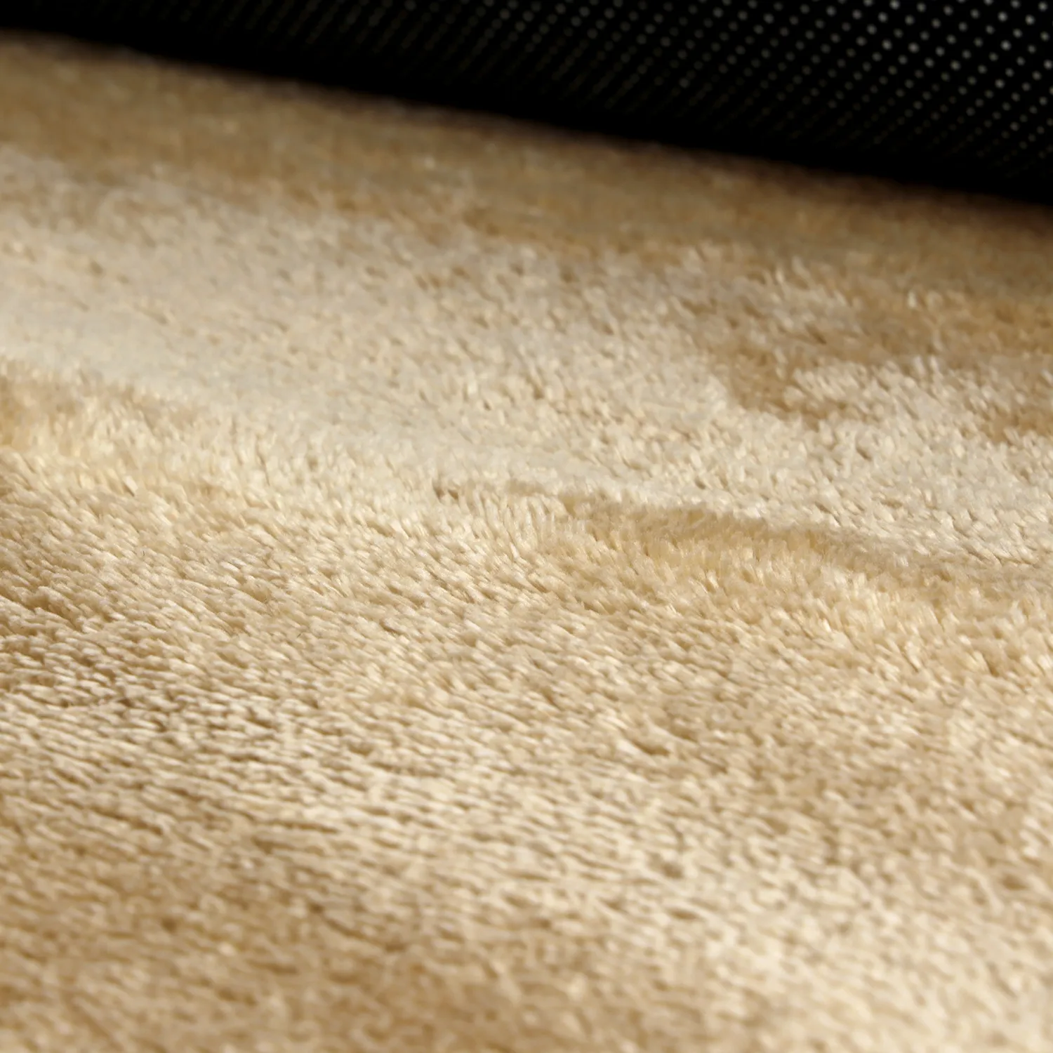 Ronde vloerkleden - Aranga Super Soft Fur (donkerbeige)