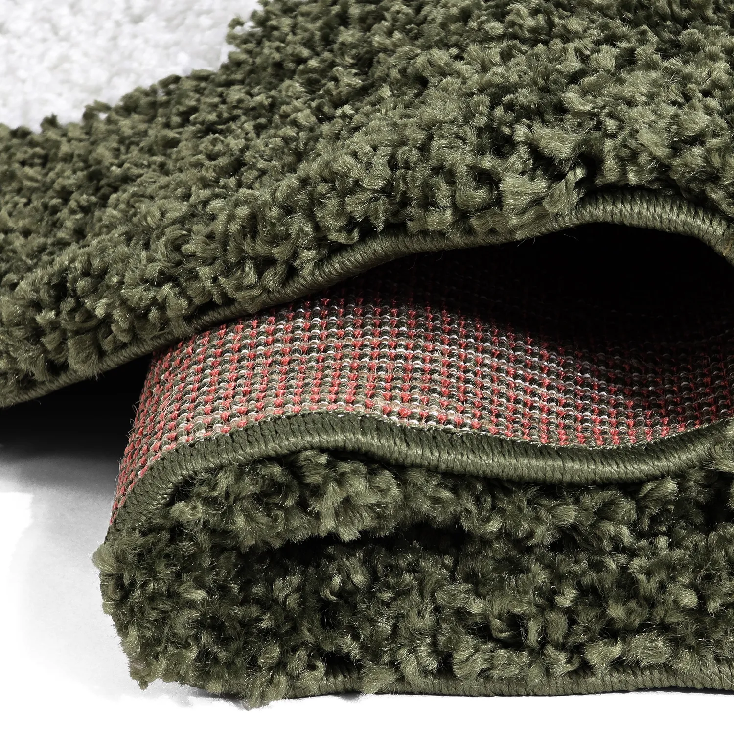 Ronde vloerkleden - Asilah (groen/wit)