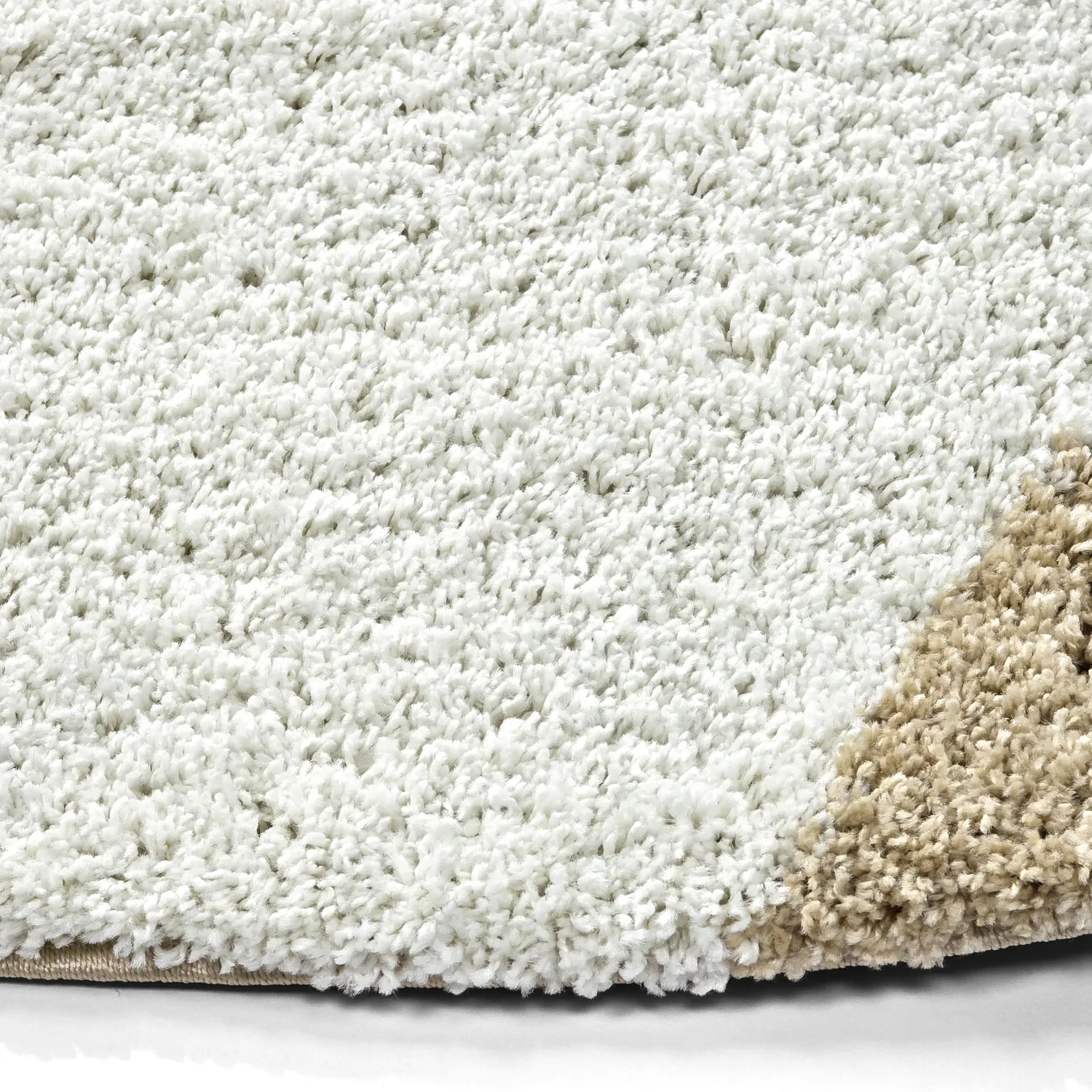 Ronde vloerkleden - Chiniot (bruin/beige/wit)