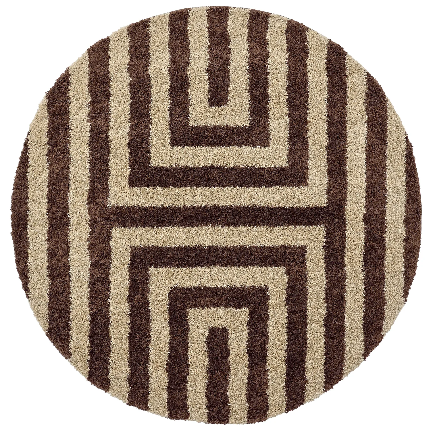 Ronde vloerkleden - Imilchil (beige/bruin)