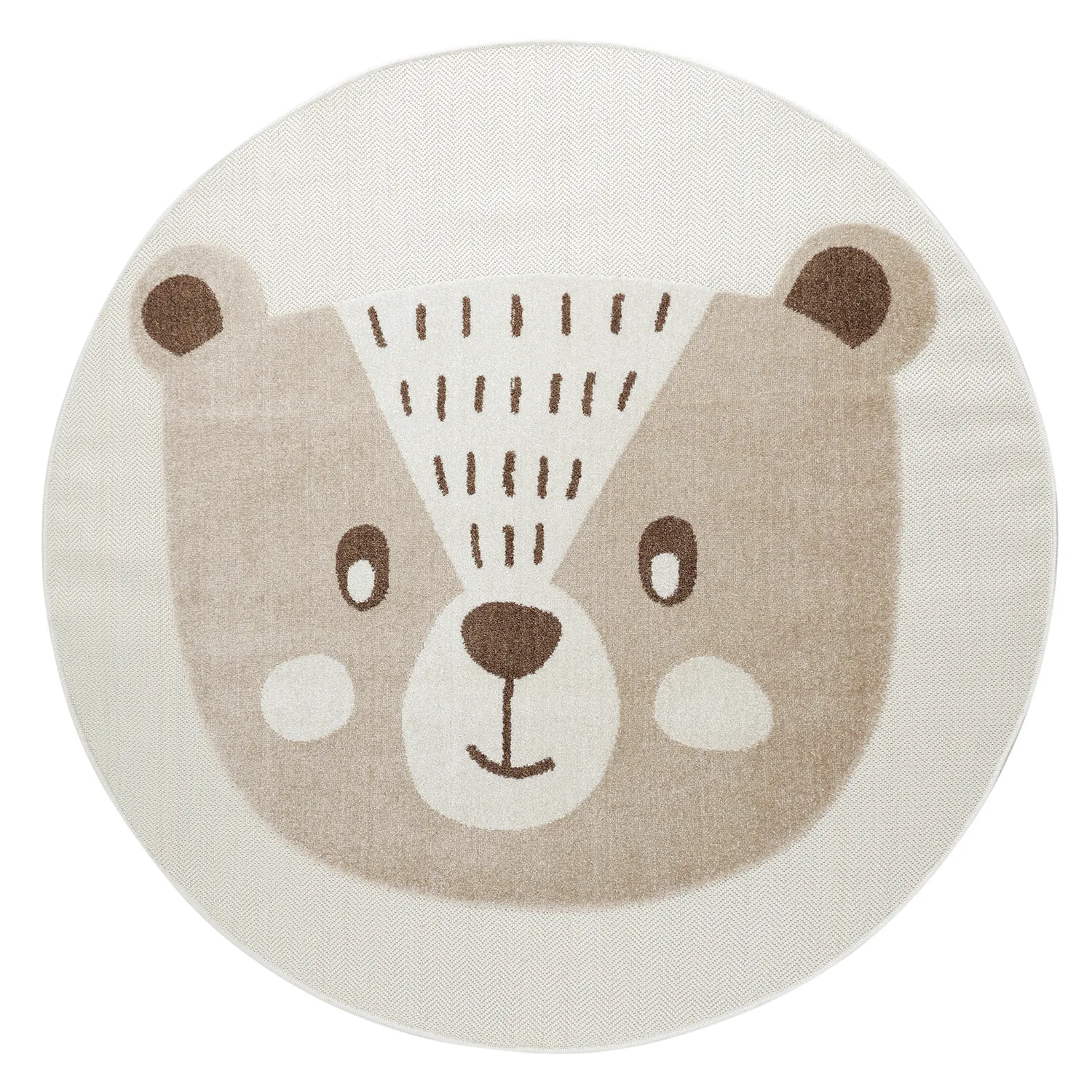 Rond kindertapijt - Kind Bear (room)