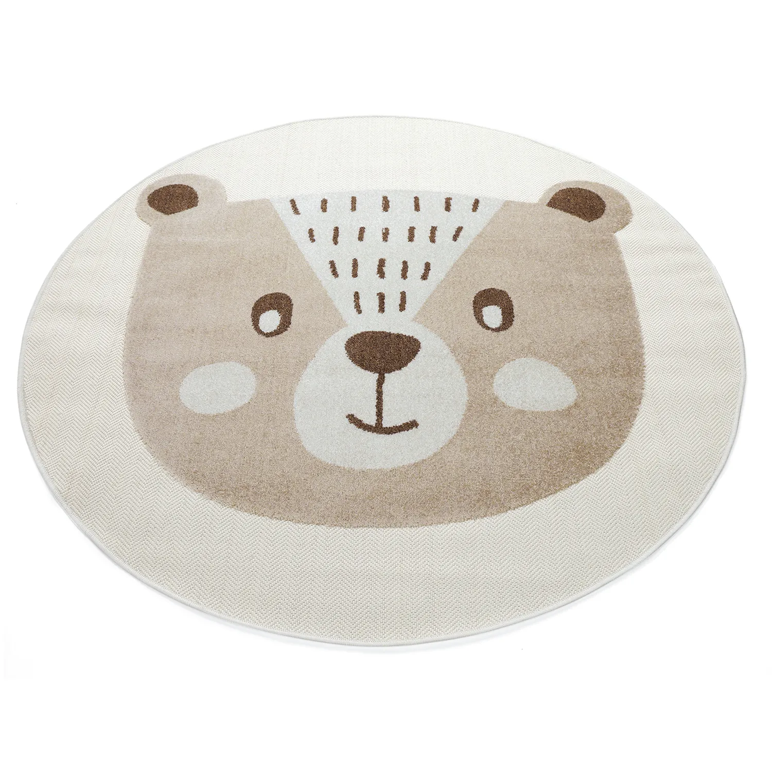 Rond kindertapijt - Kind Bear (room)