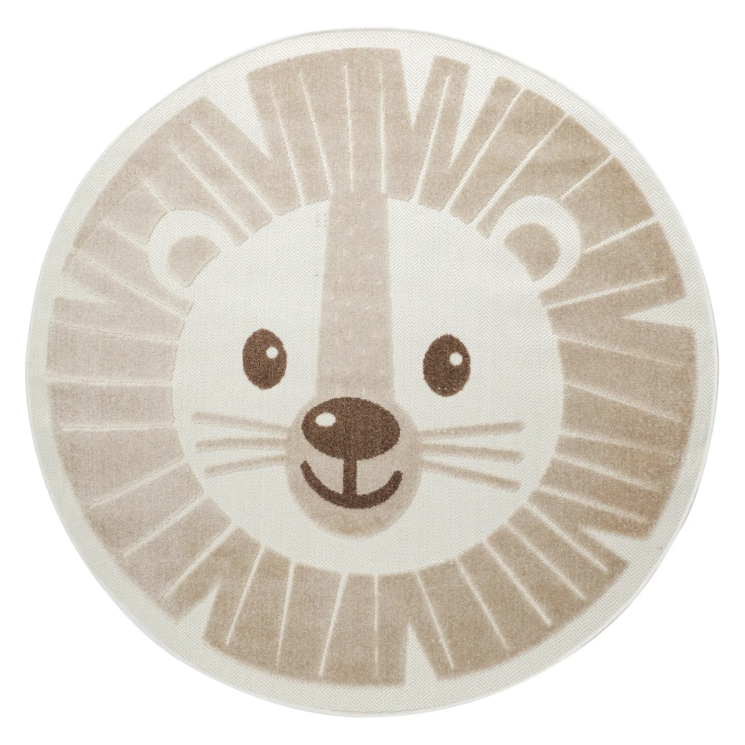 Rond kindertapijt - Kind Lion (room)