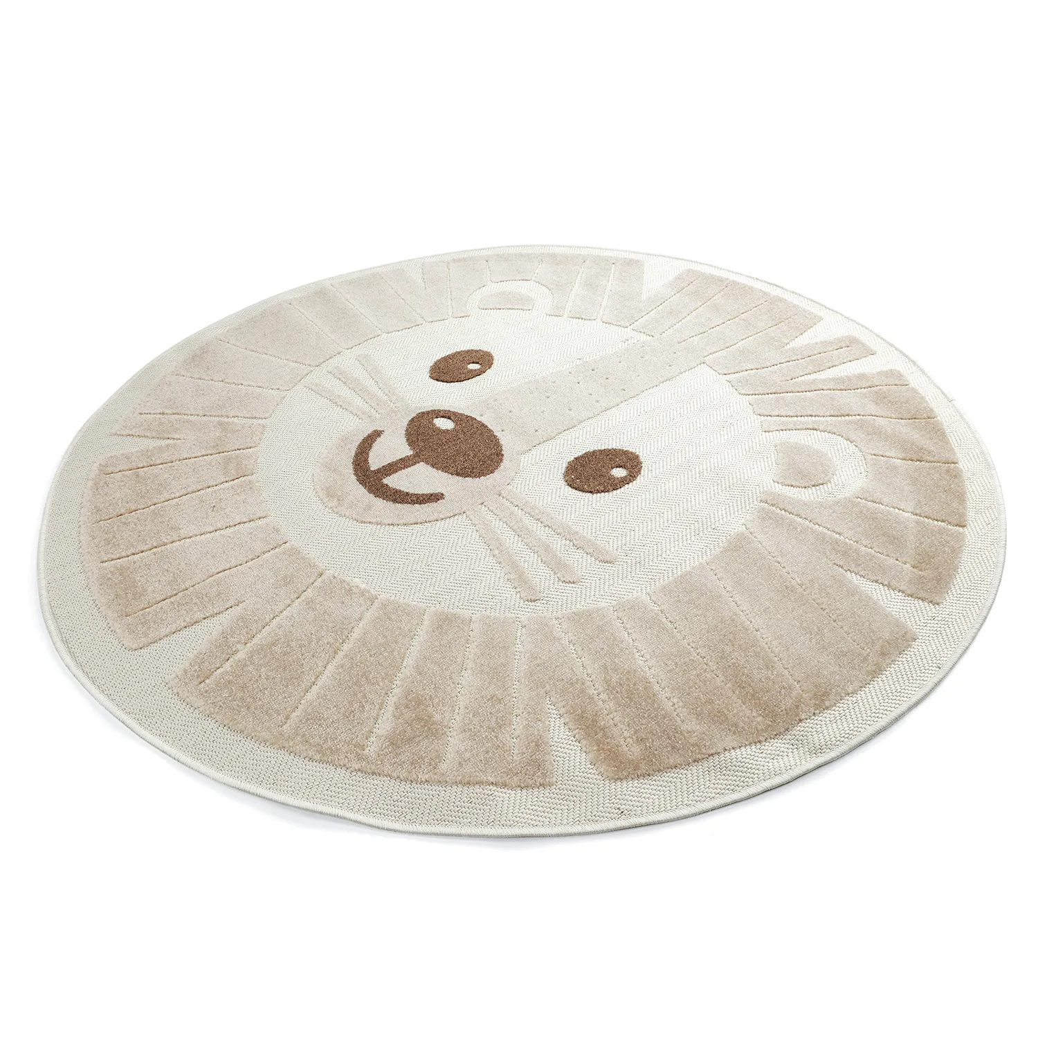 Rond kindertapijt - Kind Lion (room)