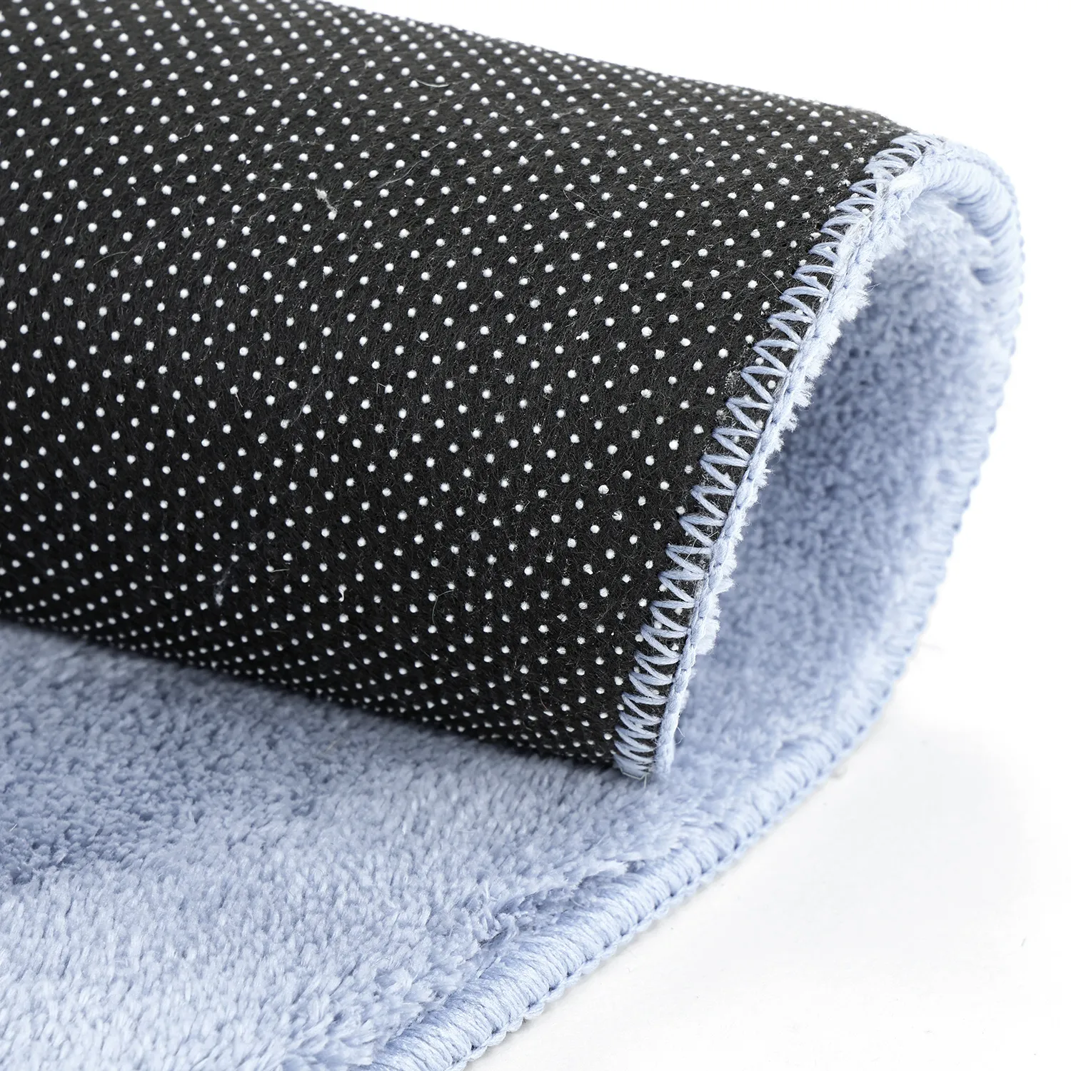 Ronde vloerkleden - Aranga Super Soft Fur (staalblauw)