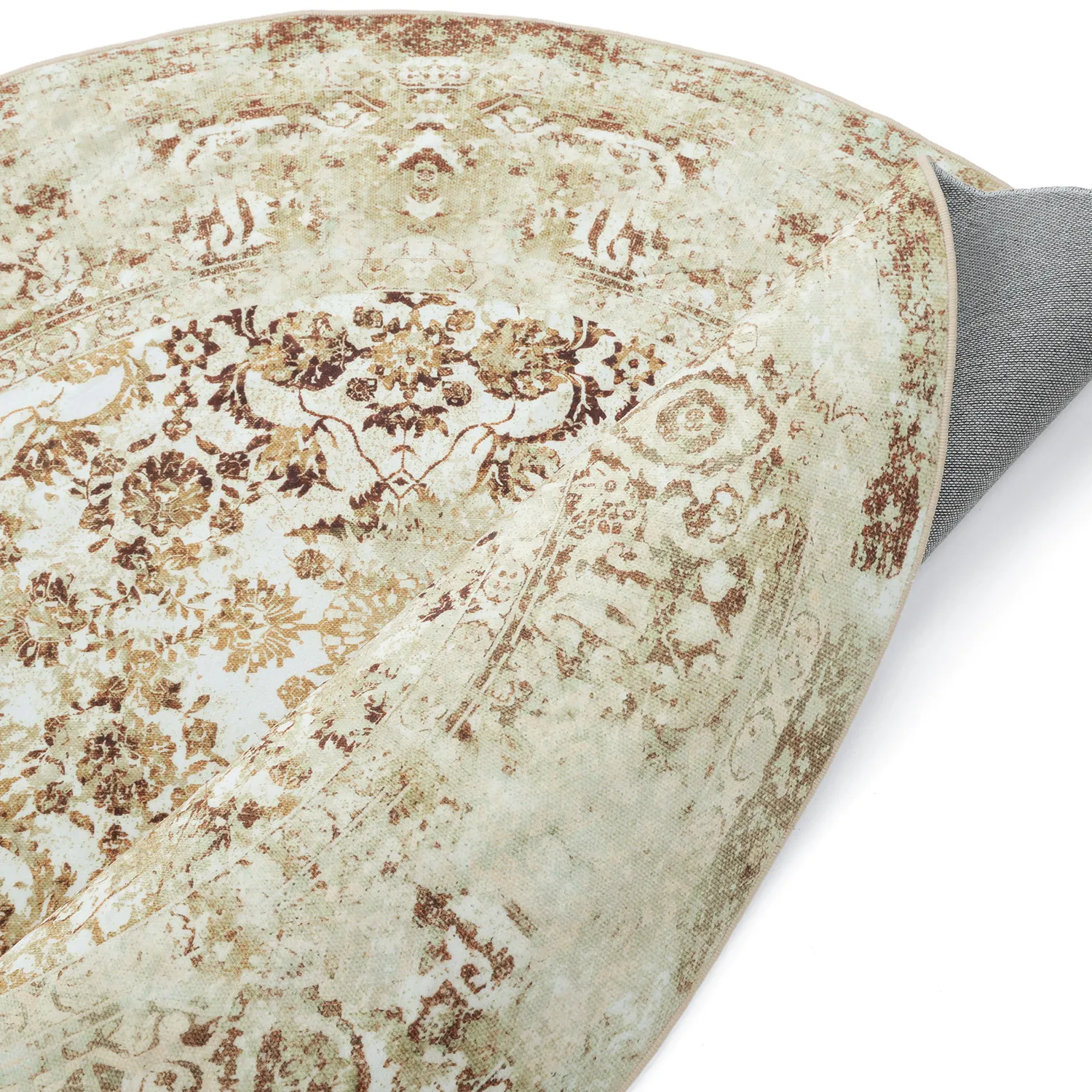 Rond vloerkleed - Denizli (beige)