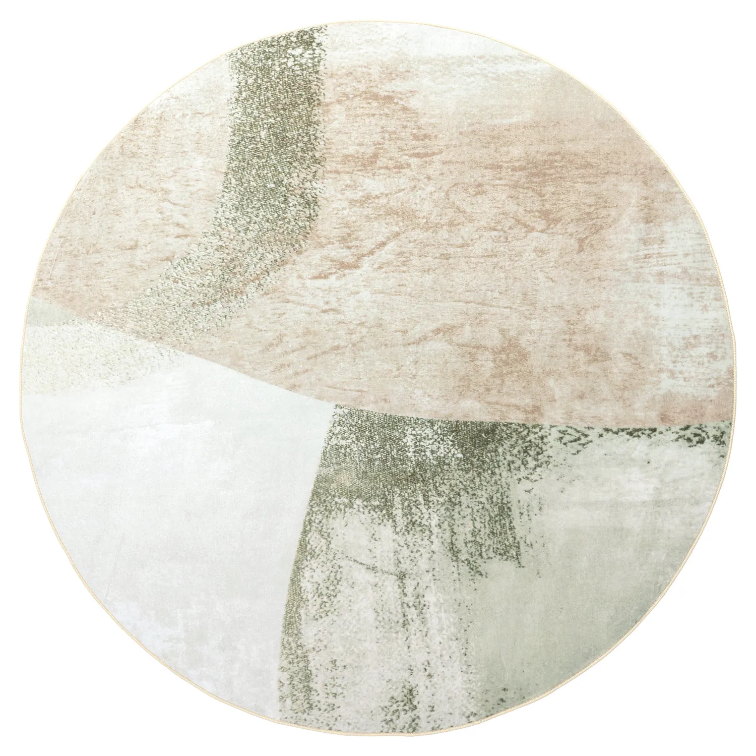Rond vloerkleed - Fia (roze/multi)